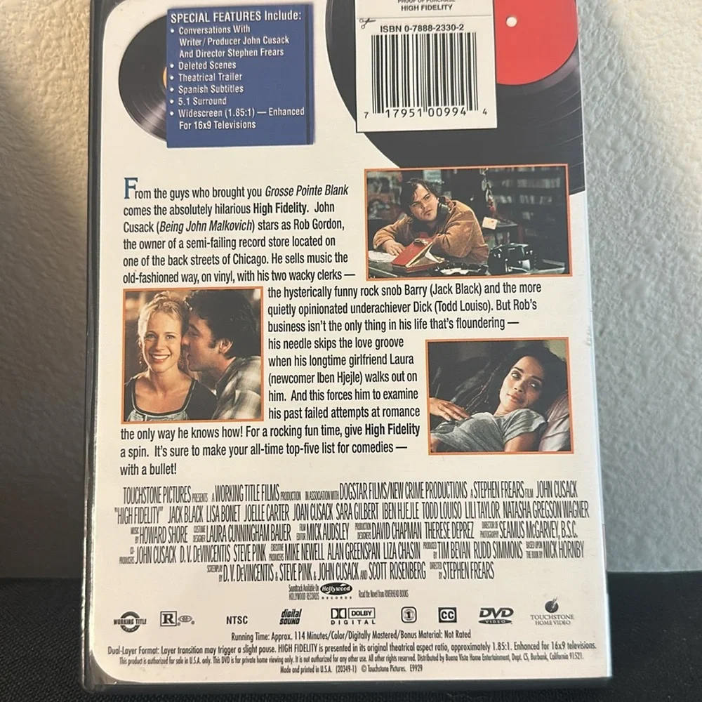 American Graffiti / More American Graffitti AND High Fidelity DVD